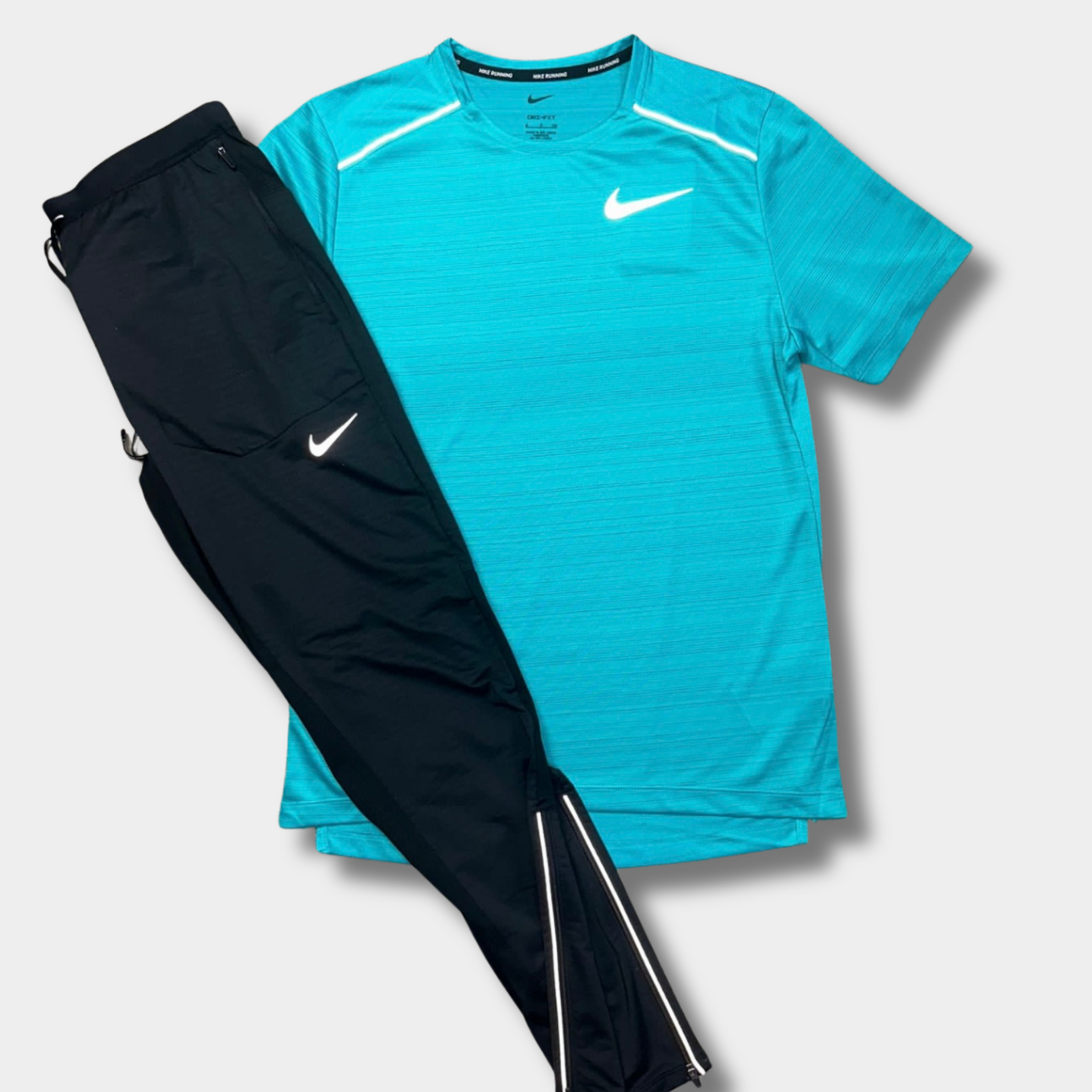 NIKE MILER 1.0 MINERAL TEAL SET