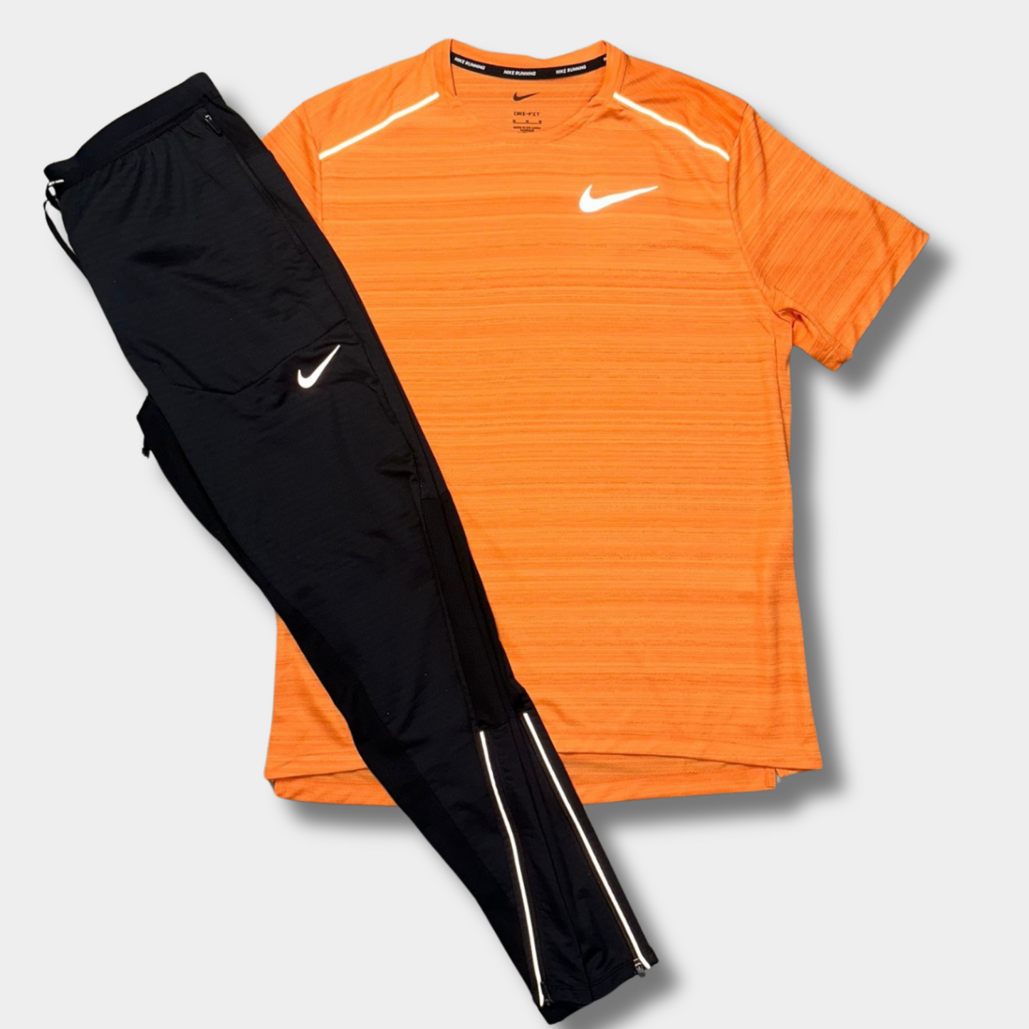 NIKE MILER 1.0 ORANGE PEEL SET