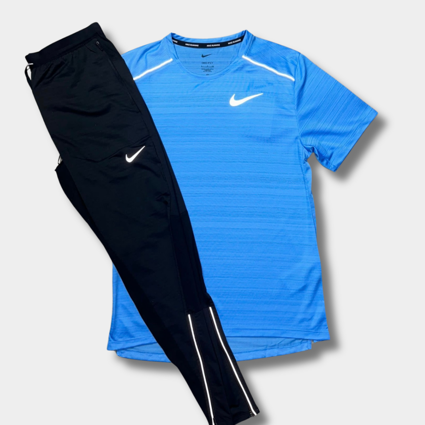 NIKE MILER 1.0 UNI BLUE SET