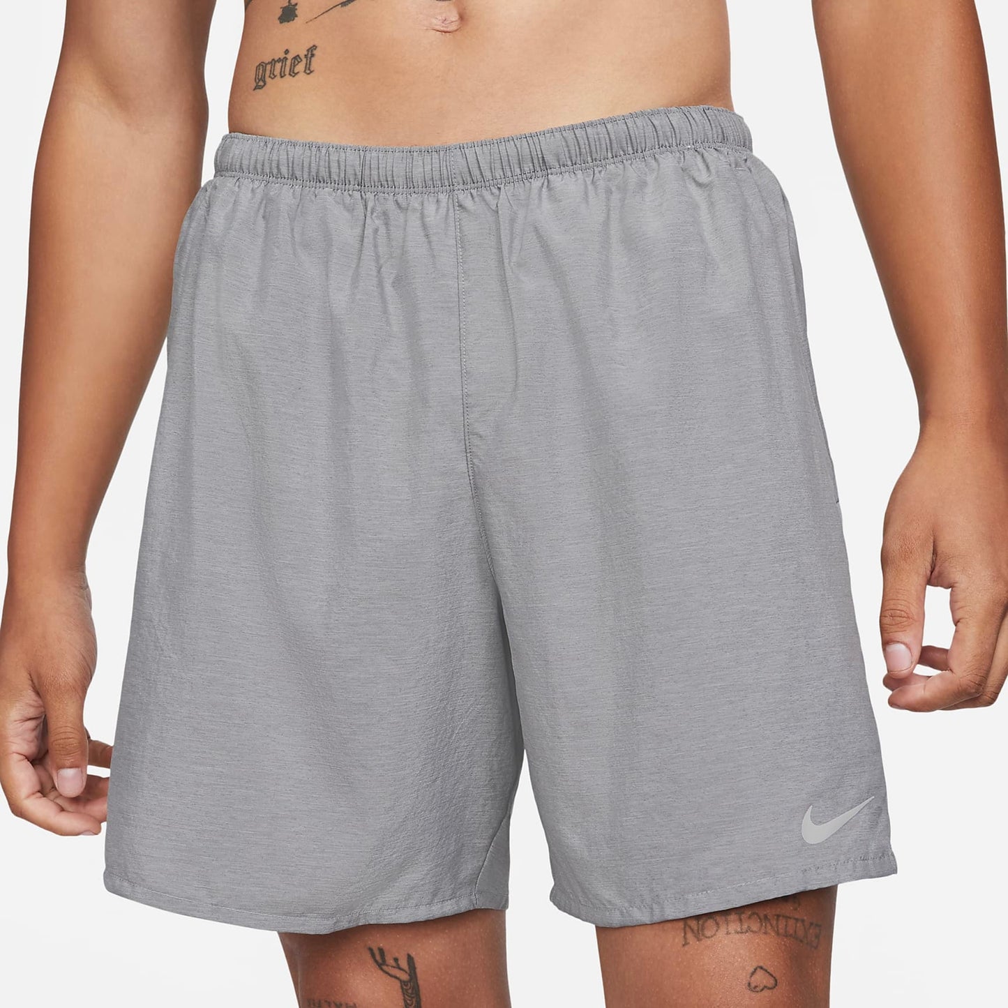 NIKE 7" CHALLENGER RUNNING SHORTS - GREY