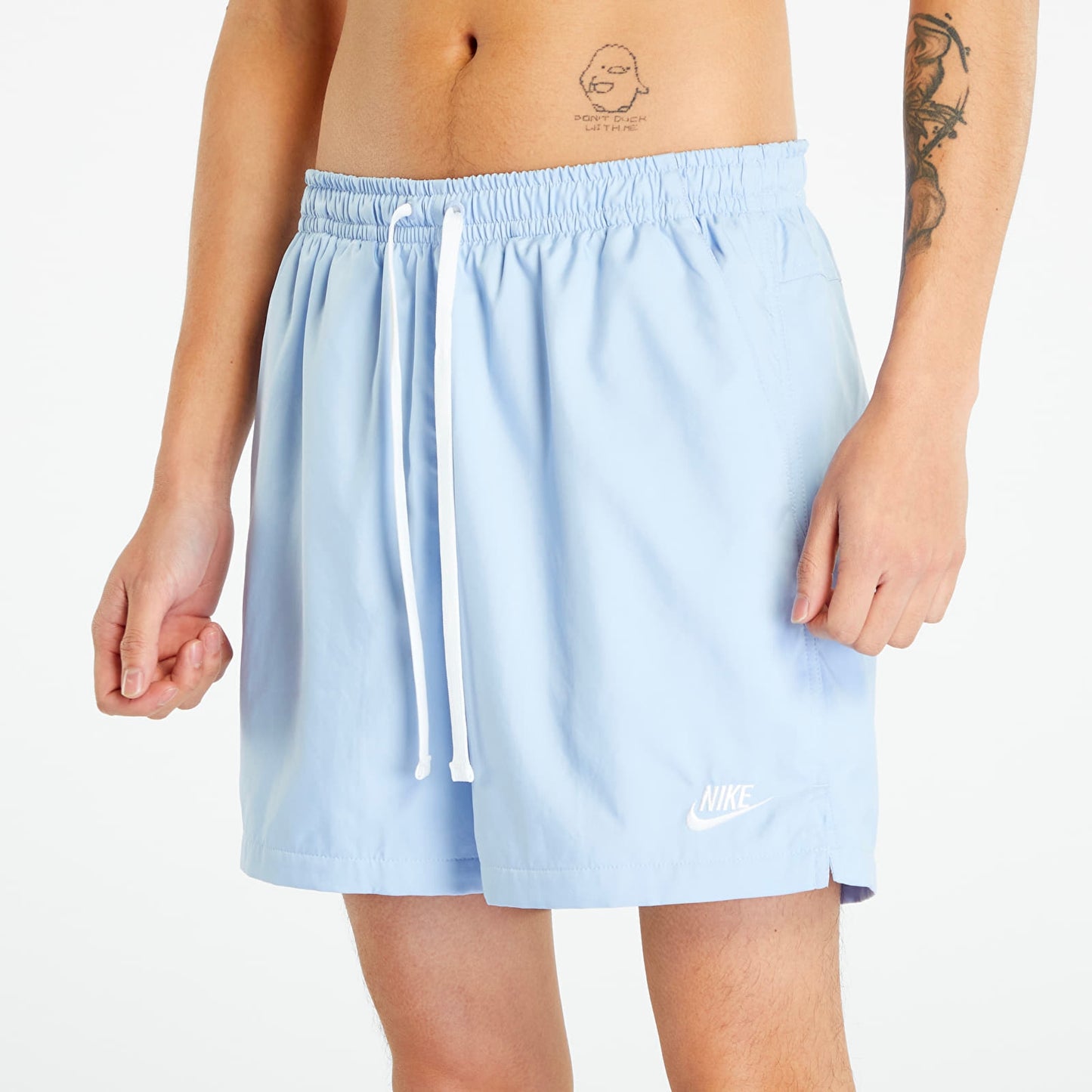 NIKE SPORTSWEAR WOVEN FLOW SHORTS - BABY BLUE