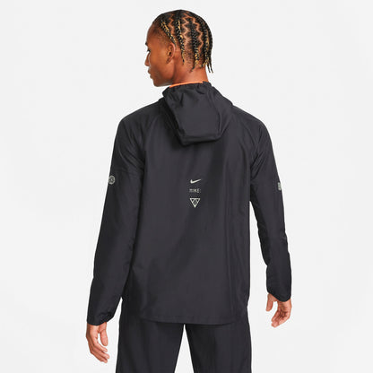 HOODED NIKE REPEL MILER RUNNING JACKET