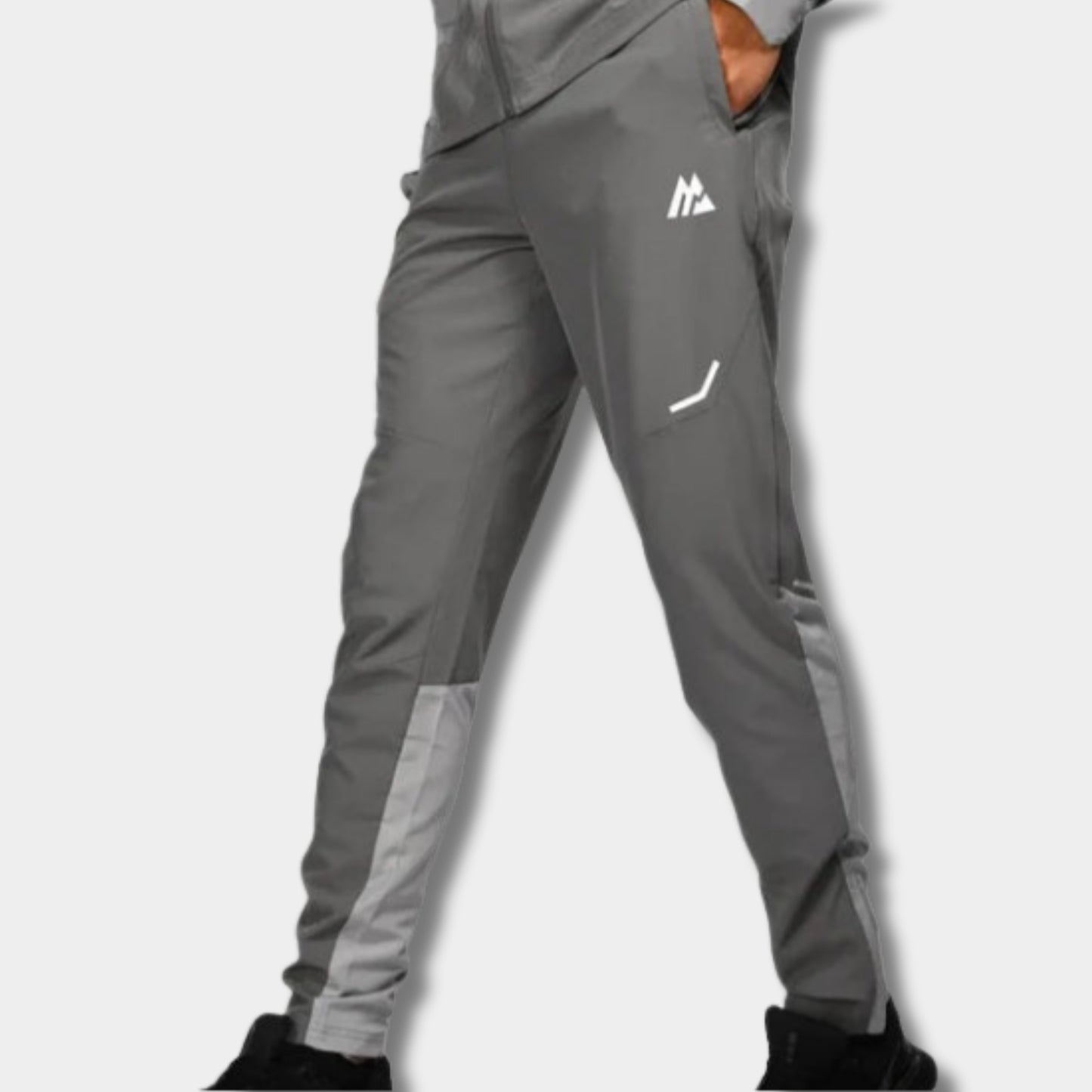 MONTIREX CURVE RUNNING PANT - PLATINUM GREY/CEMENT GREY