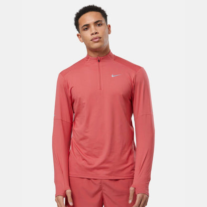 NIKE ELEMENT HALF ZIP SET - CORAL PINK