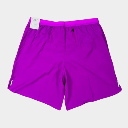 NIKE DRI-FIT 7" GRAPE SHORTS