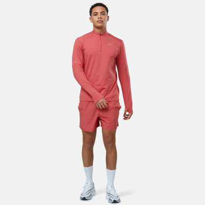 NIKE ELEMENT HALF ZIP SET - CORAL PINK