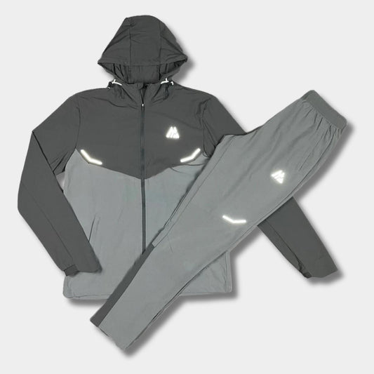 MONTIREX CURVE RUNNING TRACKSUIT 2.0 - CEMENT GREY / PLATINUM GREY