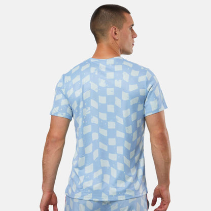 NIKE RUN DIVISION BLUE PATCH T-SHIRT