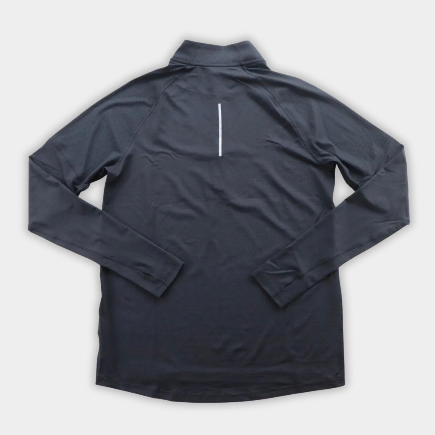 NIKE DRI-FIT ELEMENT HALF ZIP TOP - BLACK