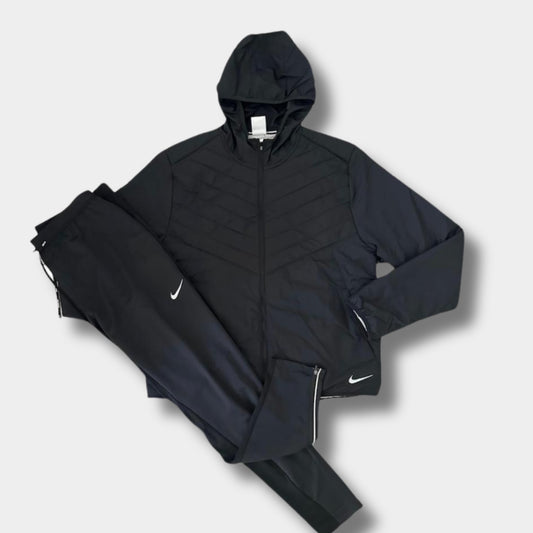 NIKE AEROLAYER JACKET/PHENOM SET - BLACK