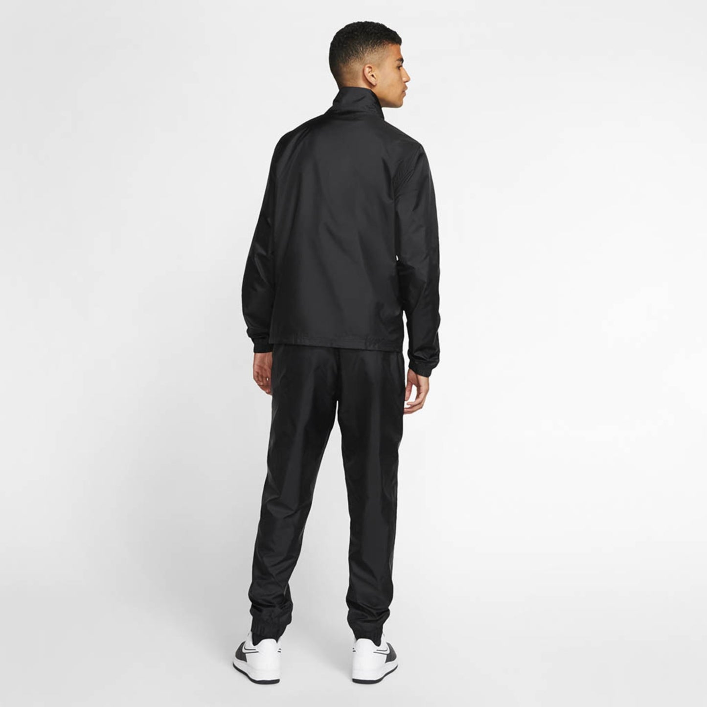 NIKE WOVEN TRACKSUIT - BLACK / WHITE